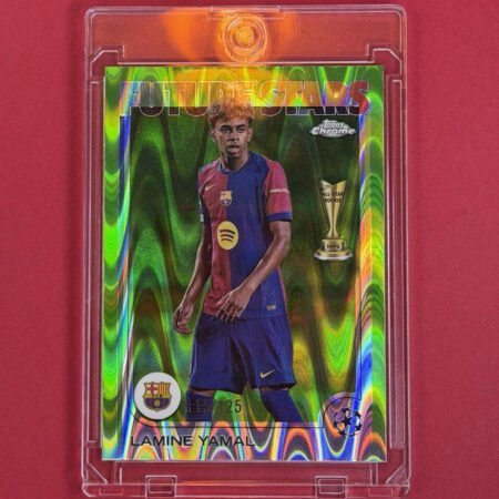 Topps Chrome 2024-25 UCC Future Stars Green Lava Lamine Yamal FC Barcelona /125