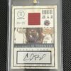 Chris Bosh 20/25 Auto Jersey Patch Relic 2004 Fleer NBA Trading Cards RARE