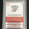 Russell Westbrook 2014-15 Panini Donruss Game Worn Jersey Patch Relic RARE NBA - Image 2